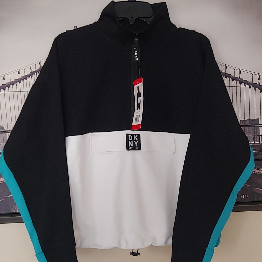 DKNY Sport Women's 1/2 Zip Pull Over